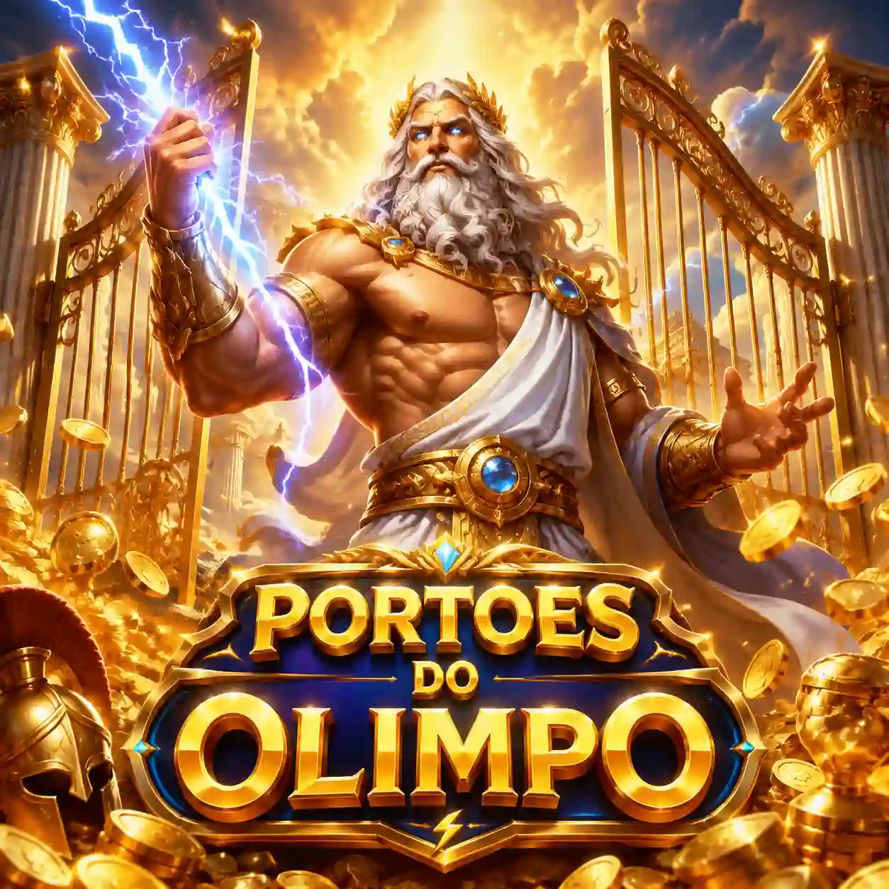 Rodada com multiplicador alto ativado no Gates of Olympus